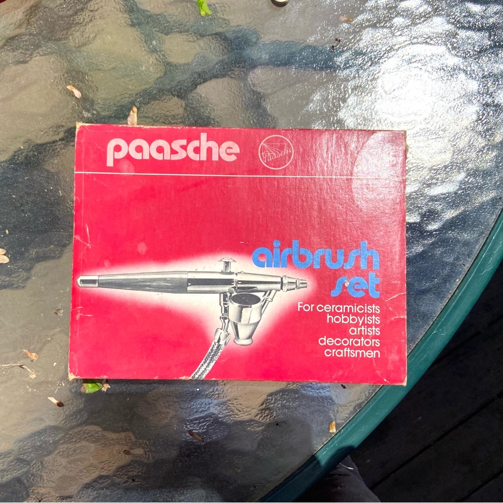 Paasche Airbrush Set incomplete - use for parts
